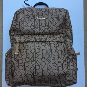 Calvin Klein monogram backpack
